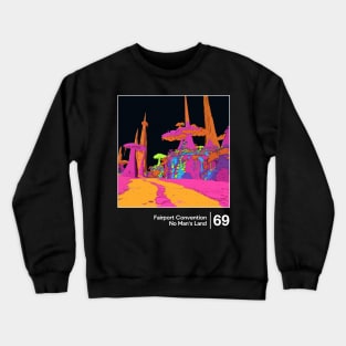 No Man's Land - Minimal Style Graphic Artwork Crewneck Sweatshirt